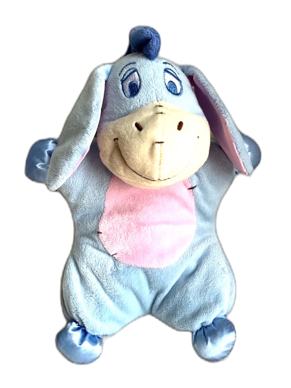 Disney Baby Eeyore Plush 12in Sensory Toy Crinkle Ears Winnie the Pooh 💙